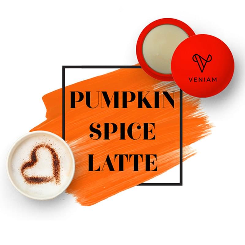 USA Made Rubber Lip Balm Pumpkin Spice Latte
