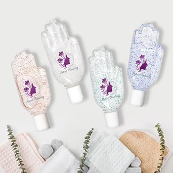 2.7oz Hand Shaped Hand Sanitizer With Moisture Beads