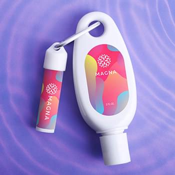 Happy Reef Sunscreen & Lip Moisturizer Carabiner Kit