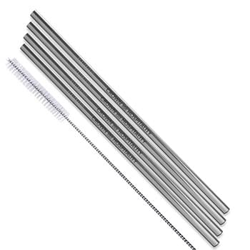 Straight Stainless Steel Straws