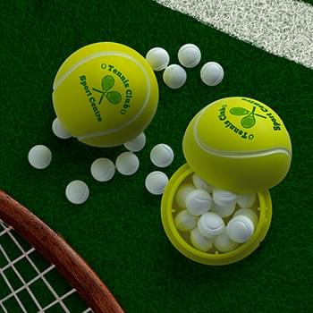 Tennis Ball Mint Container